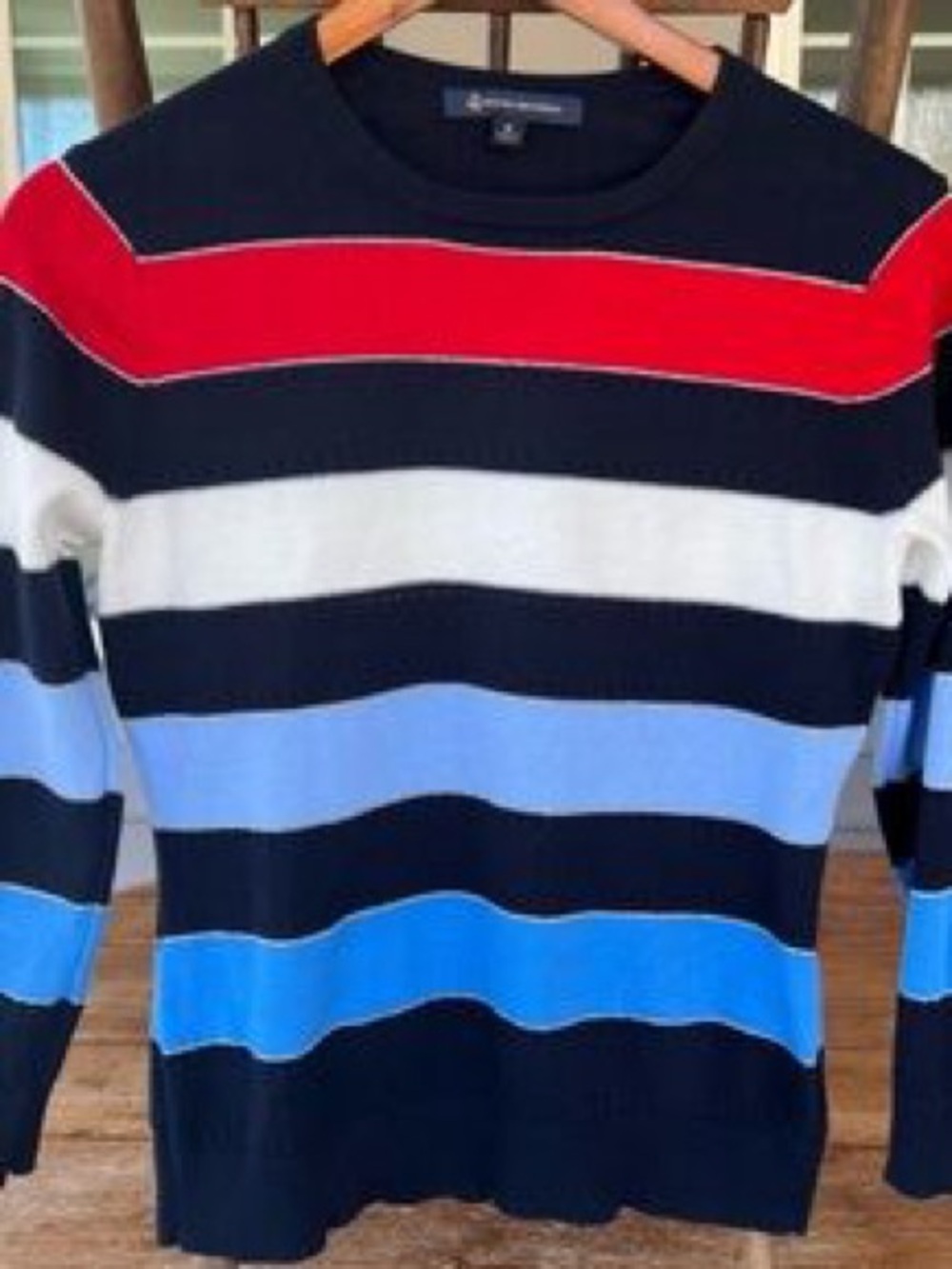 Brooks Brothers stripe Crewneck Sweater